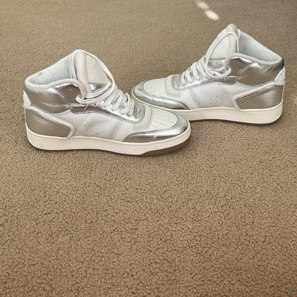 Saint Laurent SL/80 Mid Top Sneakers with box and extra laces - Picture 8 of 16
